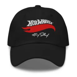 Hot Wheels x Kenny Scharf Black Embroidered Dad Hat