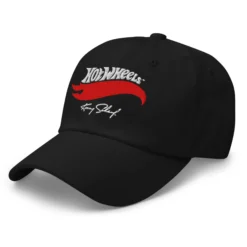 Hot Wheels x Kenny Scharf Black Embroidered Dad Hat