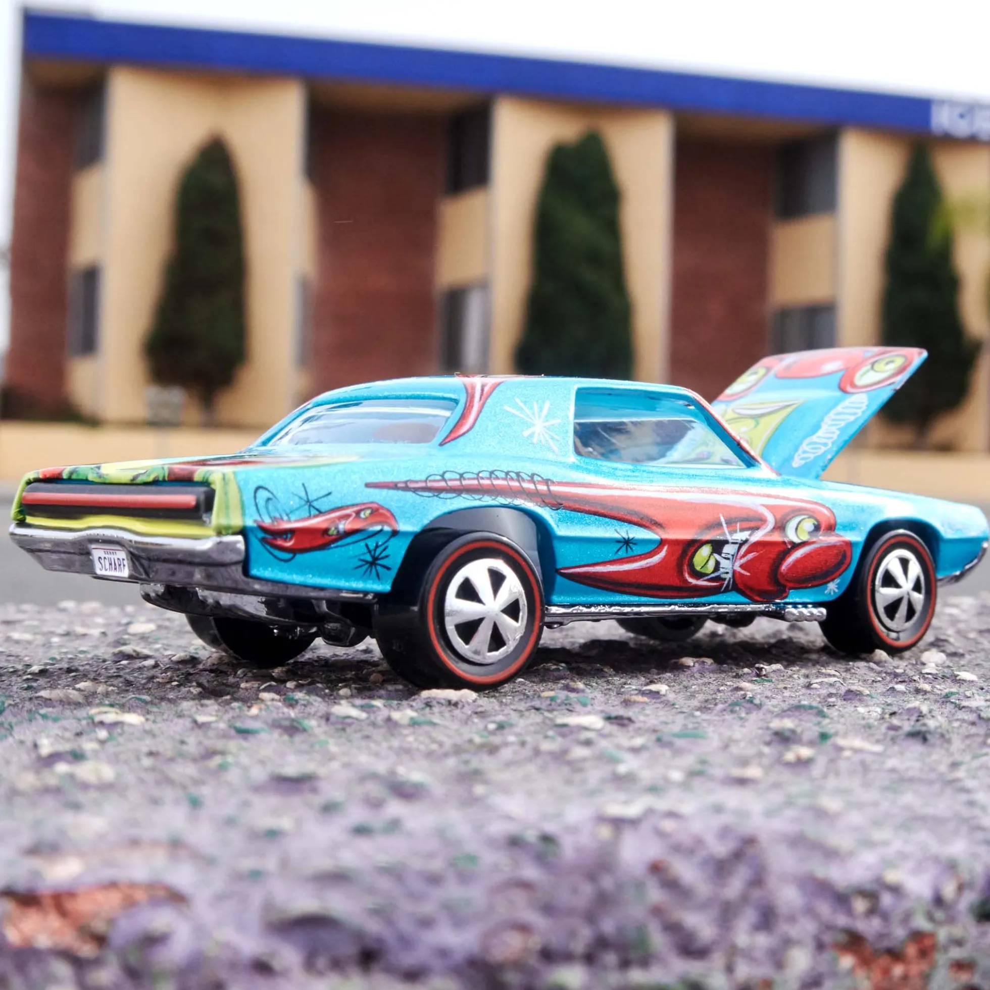Hot Wheels x Kenny Scharf Custom T-Bird