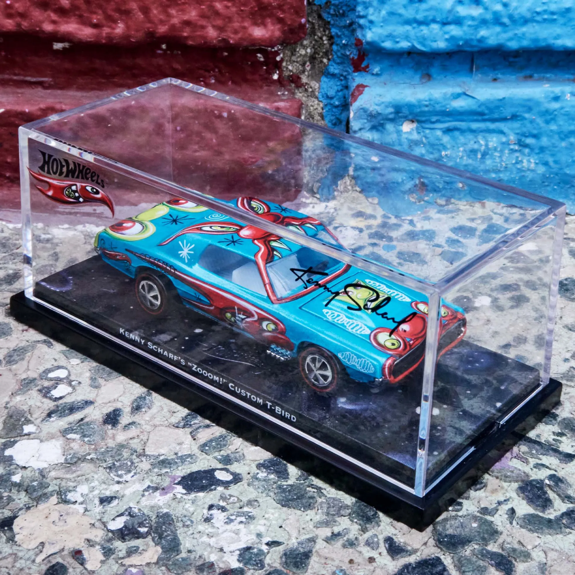 Hot Wheels x Kenny Scharf Custom T-Bird
