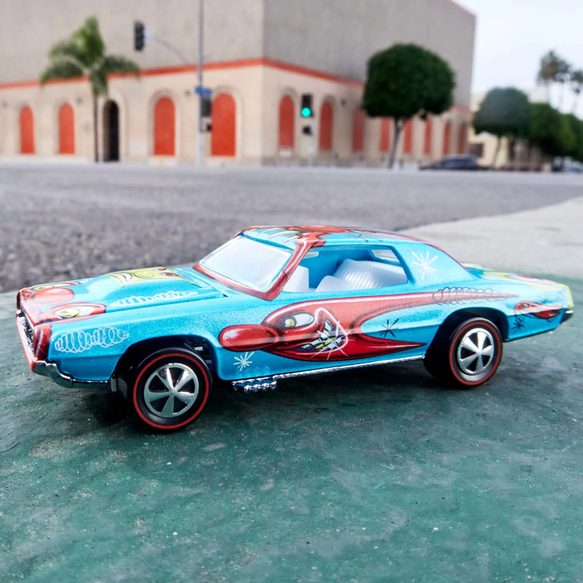 Hot Wheels x Kenny Scharf Custom T-Bird