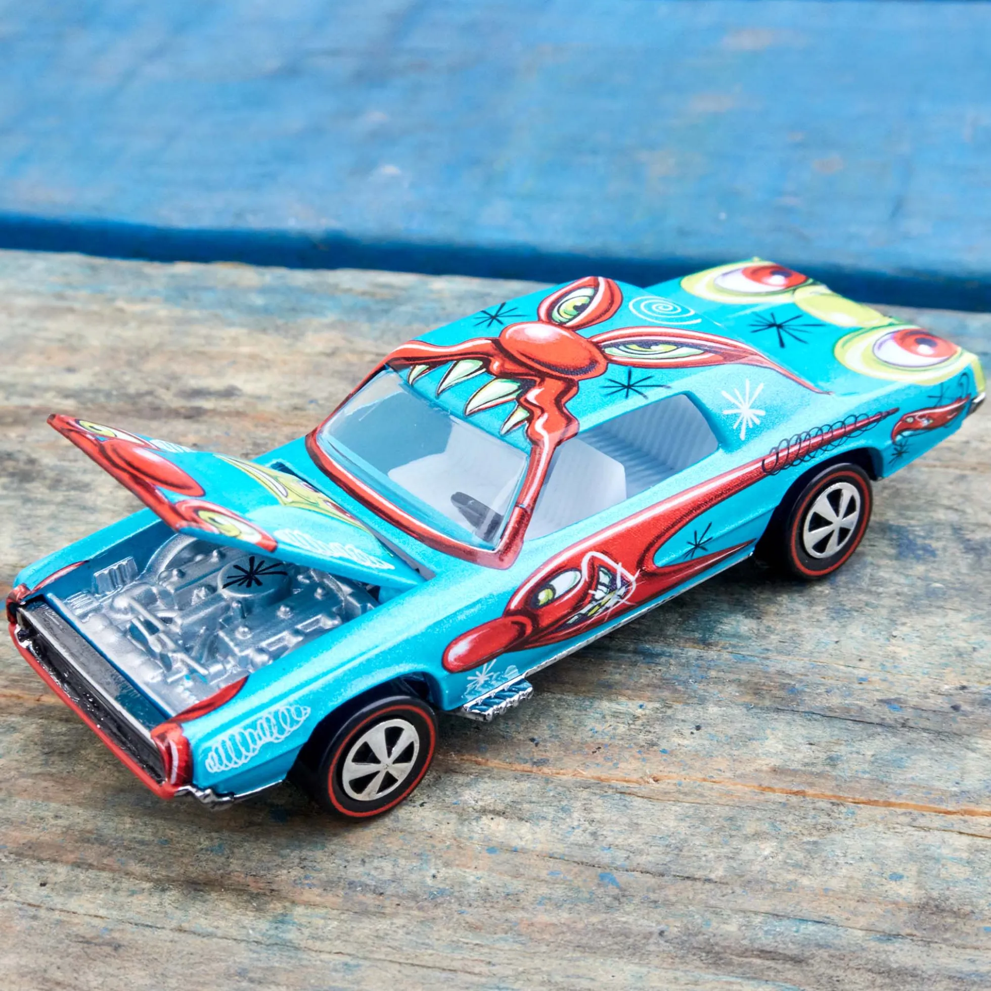 Hot Wheels x Kenny Scharf Custom T-Bird