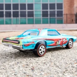 Hot Wheels x Kenny Scharf Signed Custom T-Bird