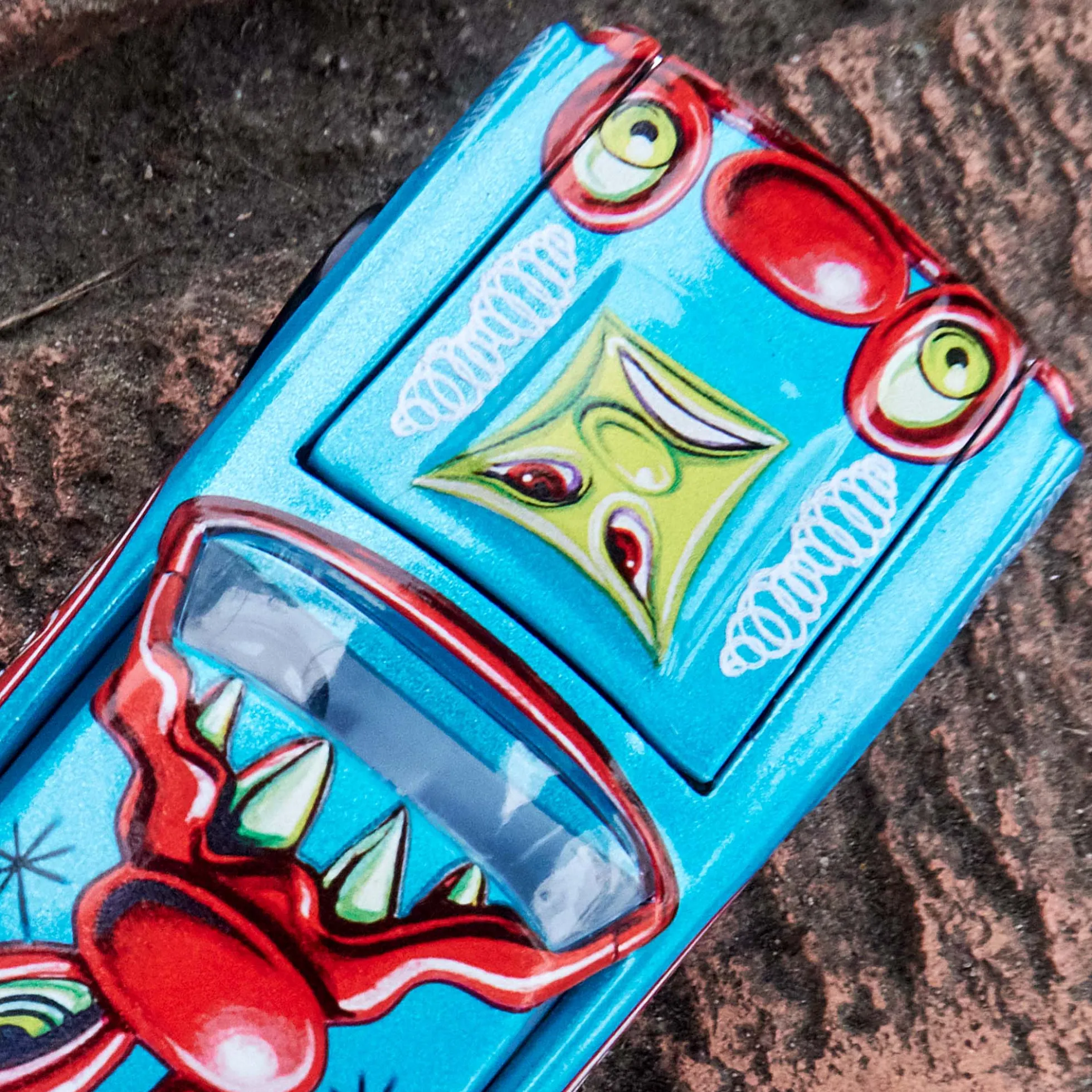 Hot Wheels x Kenny Scharf Signed Custom T-Bird