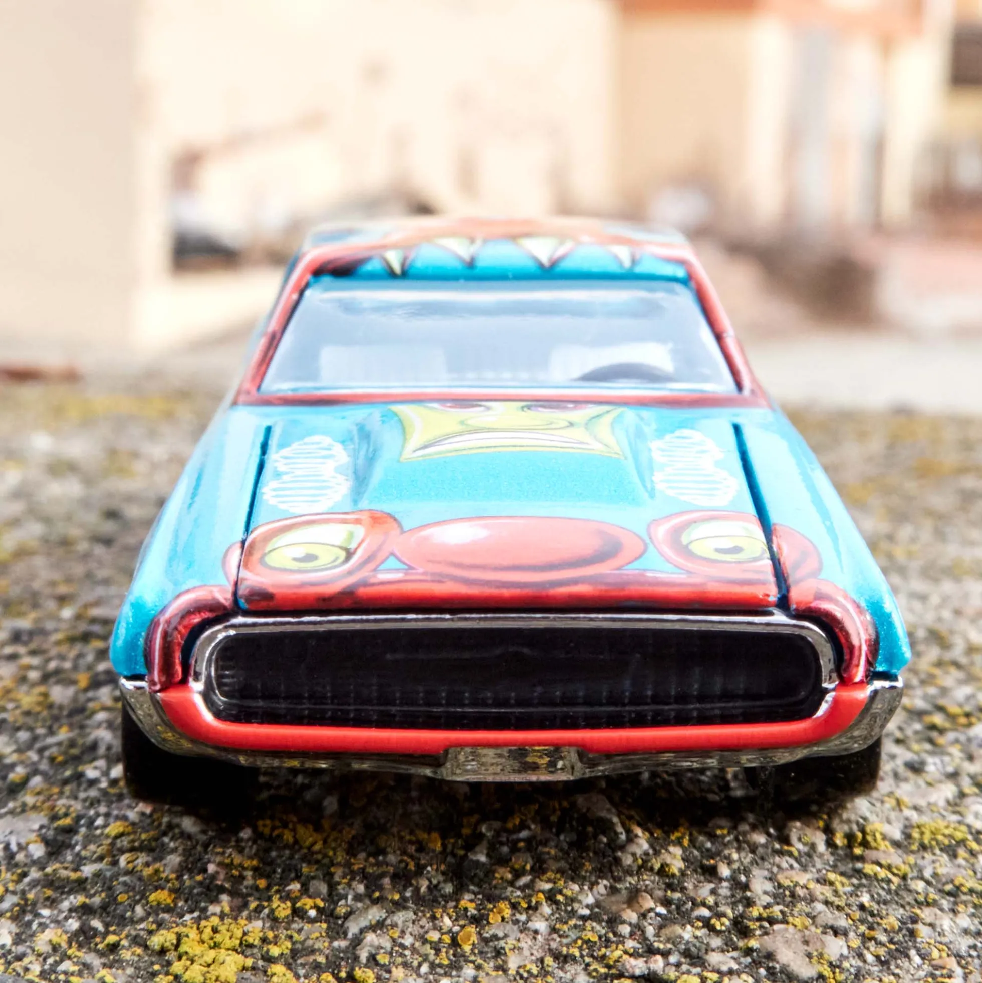 Hot Wheels x Kenny Scharf Signed Custom T-Bird