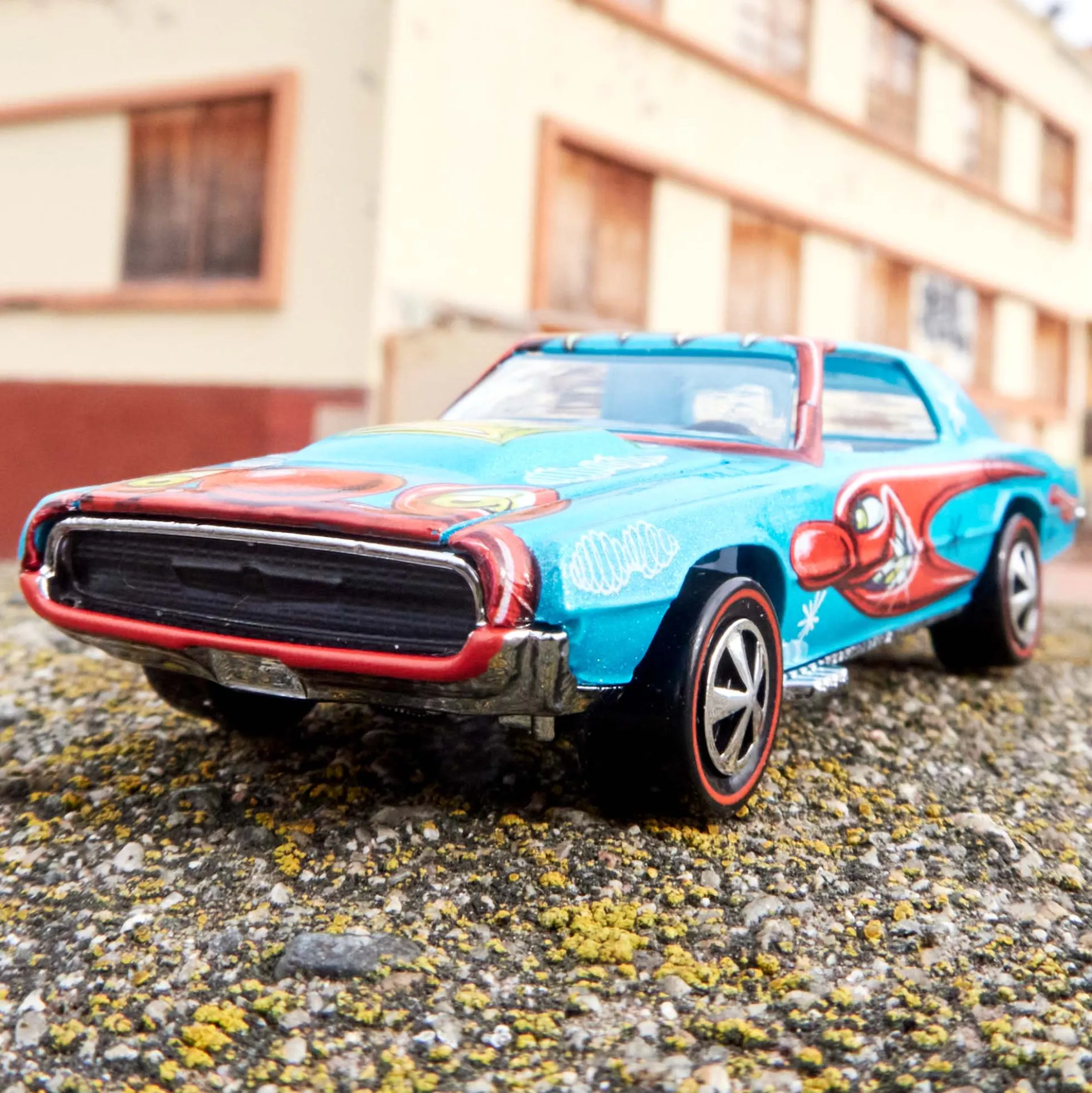 Hot Wheels x Kenny Scharf Signed Custom T-Bird
