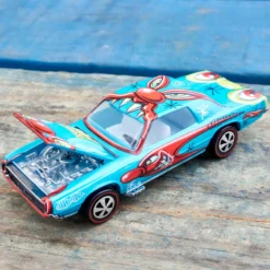 Hot Wheels x Kenny Scharf Signed Custom T-Bird