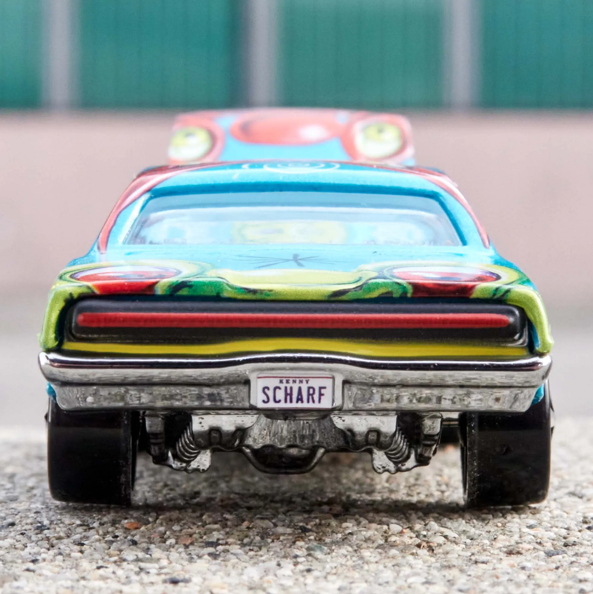 Hot Wheels x Kenny Scharf Signed Custom T-Bird