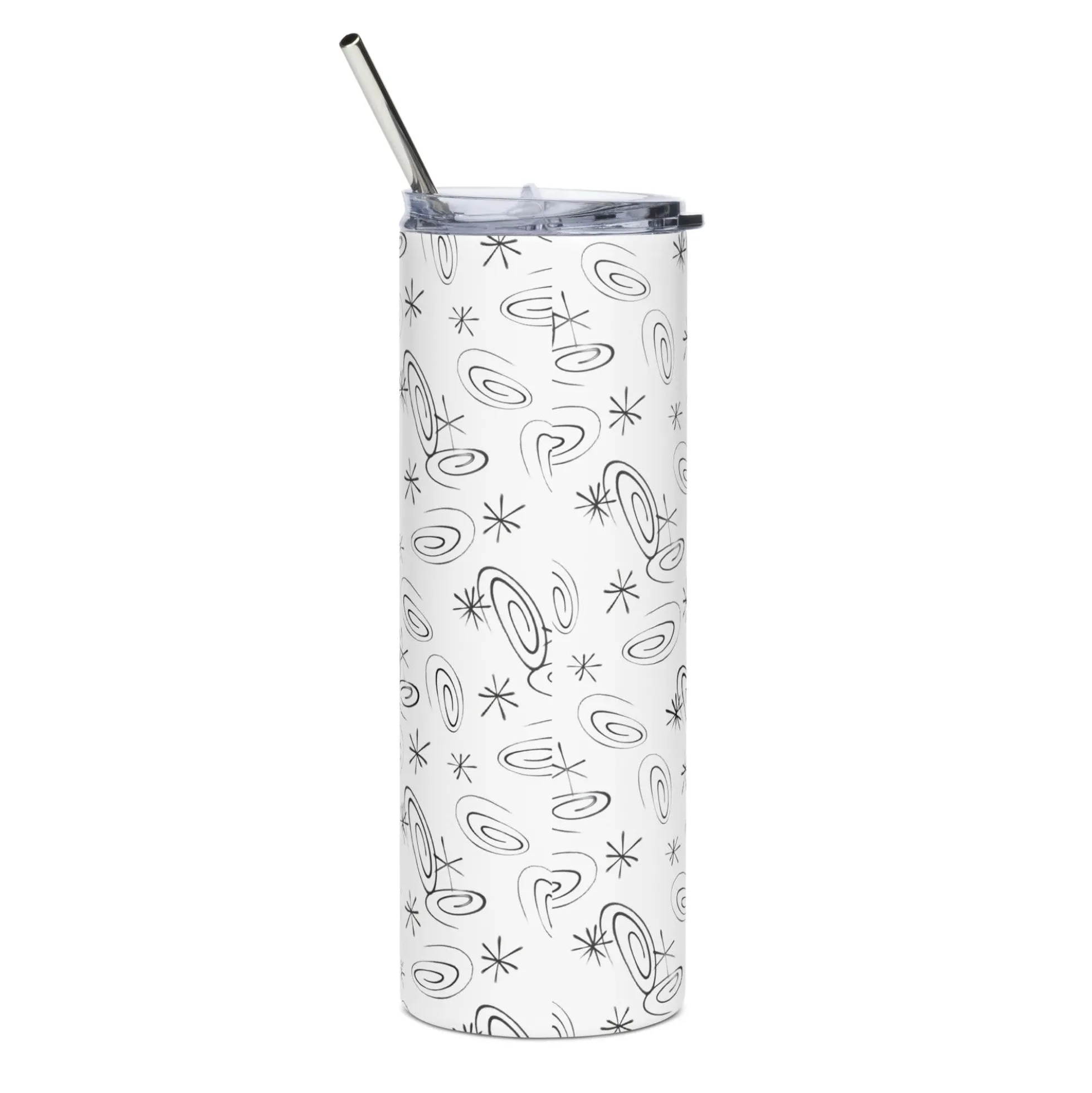 Hot Wheels x Kenny Scharf White Tumbler