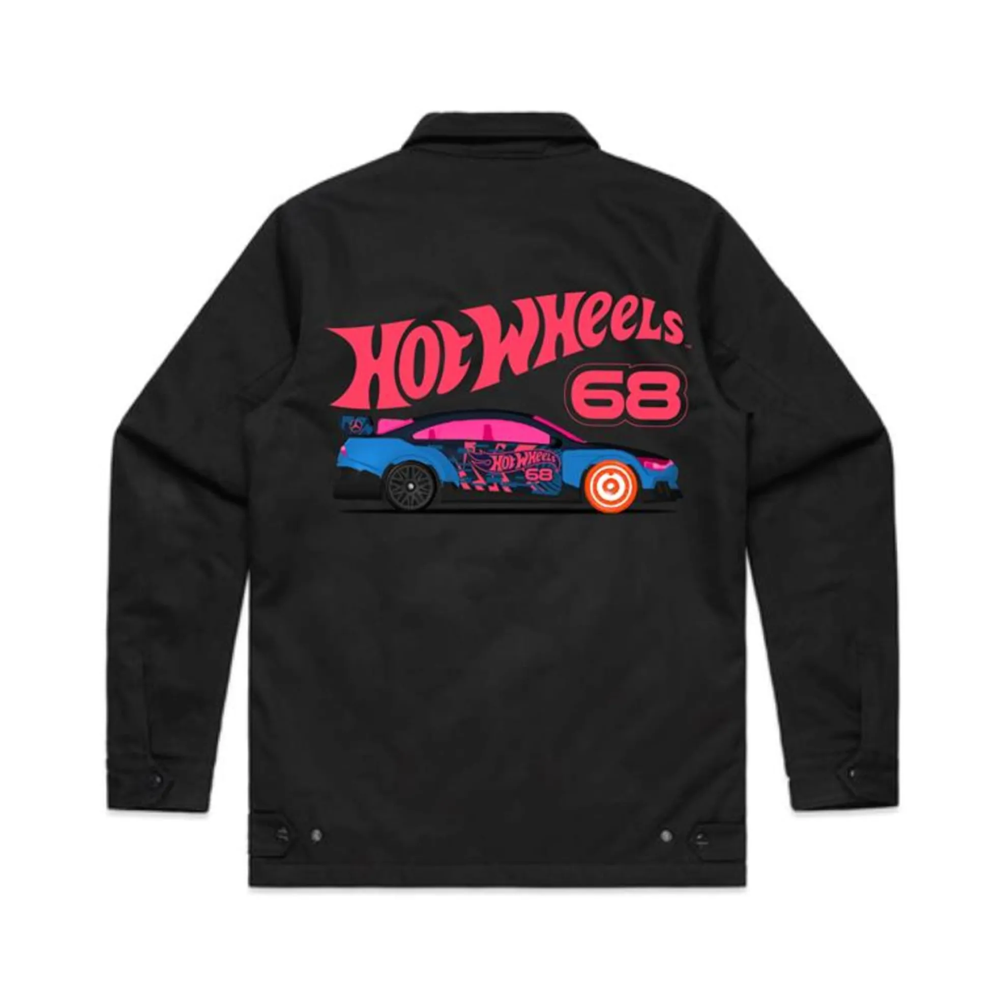 Hot Wheels x Mercedes Benz Black Work Jacket