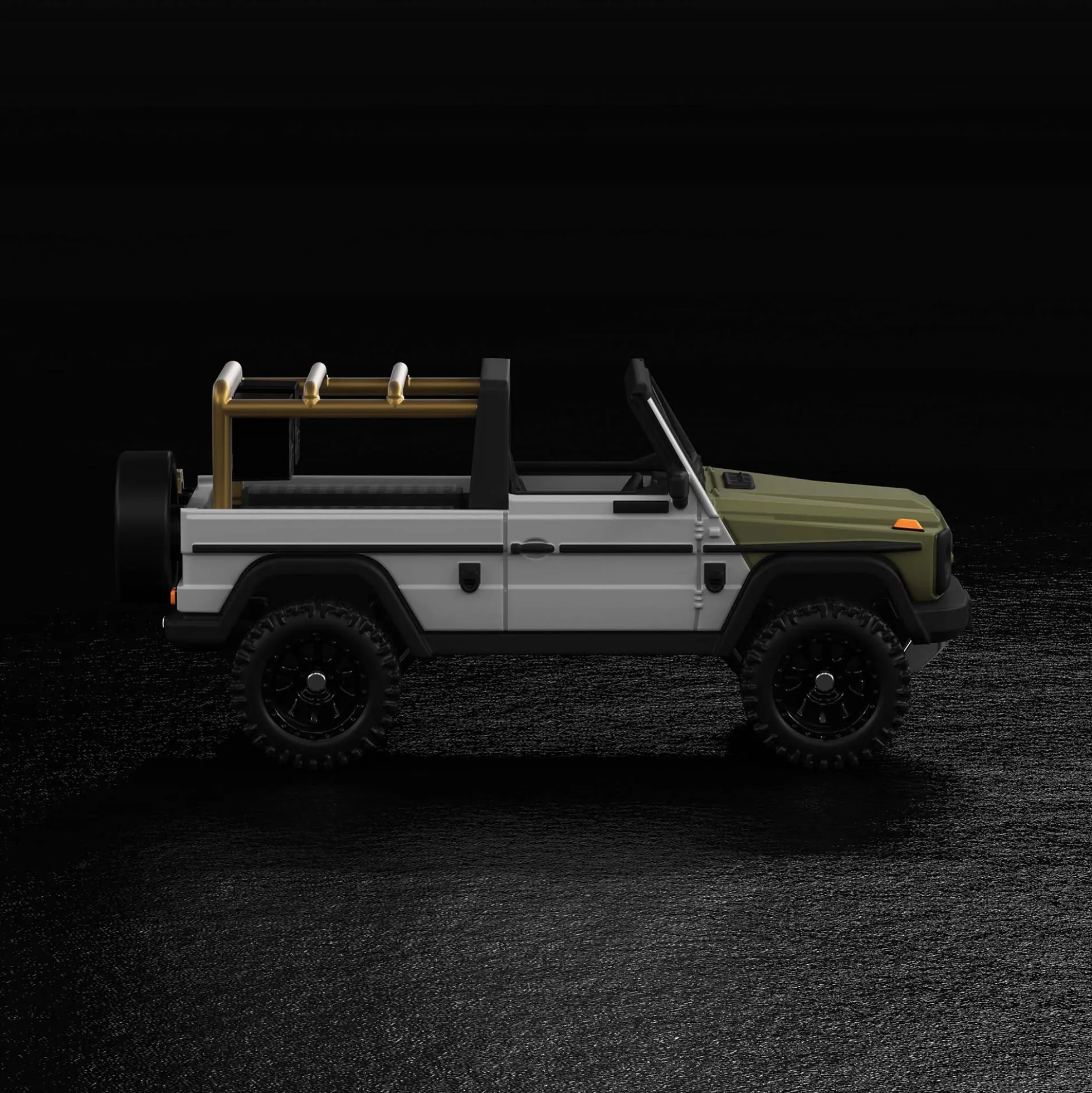 Hot Wheels x Mercedes-Benz Project G-class Past II Future designed by NIGO