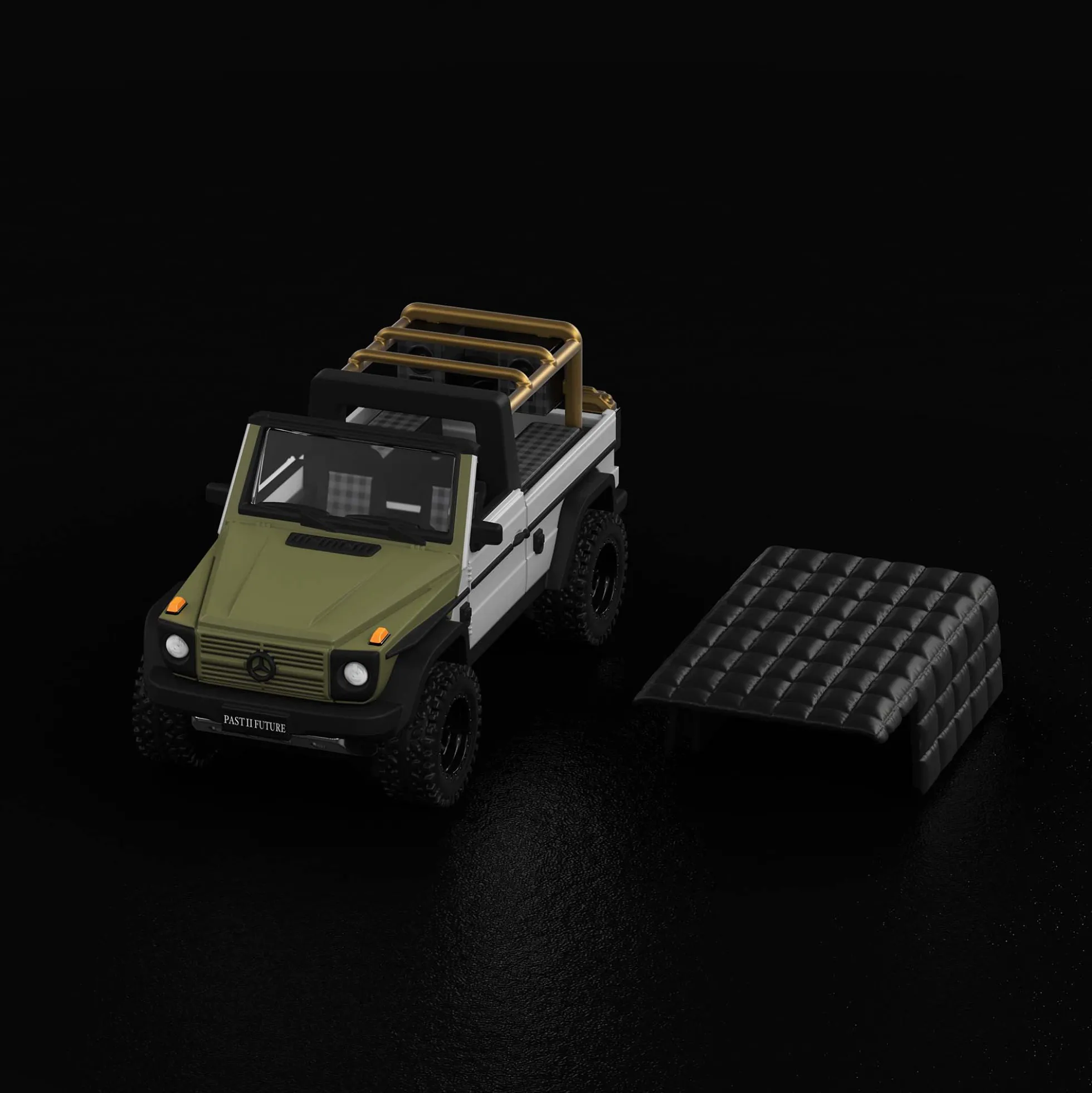 Hot Wheels x Mercedes-Benz Project G-class Past II Future designed by NIGO