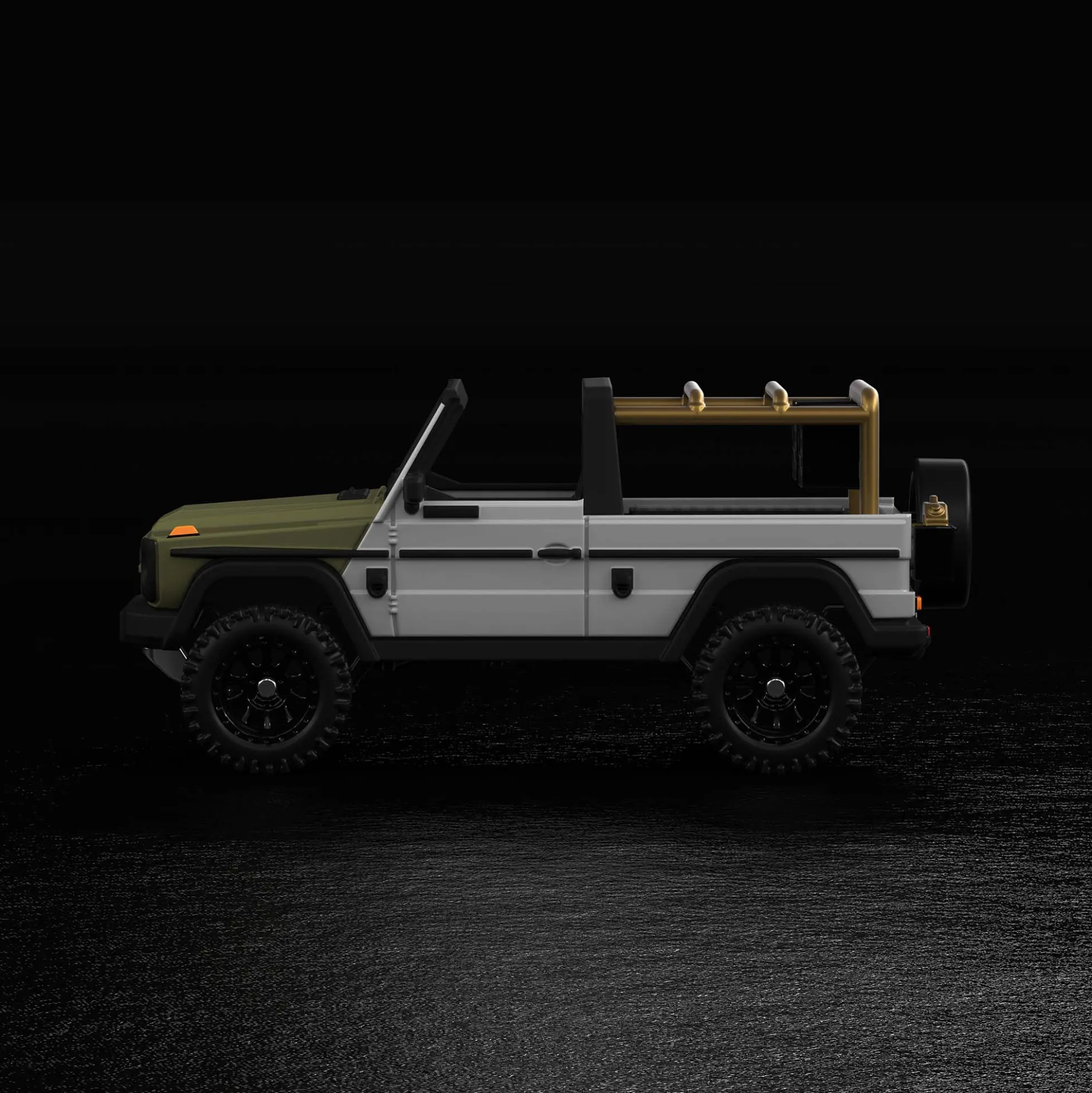 Hot Wheels x Mercedes-Benz Project G-class Past II Future designed by NIGO