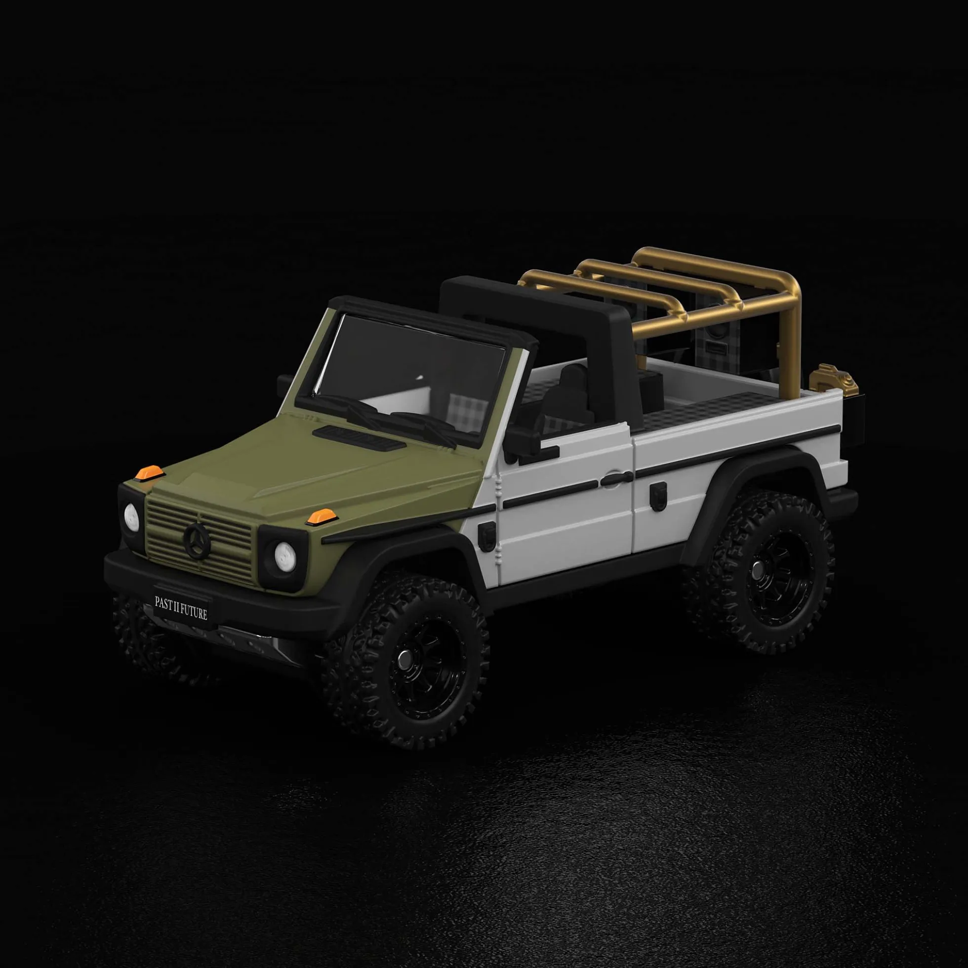 Hot Wheels x Mercedes-Benz Project G-class Past II Future designed by NIGO