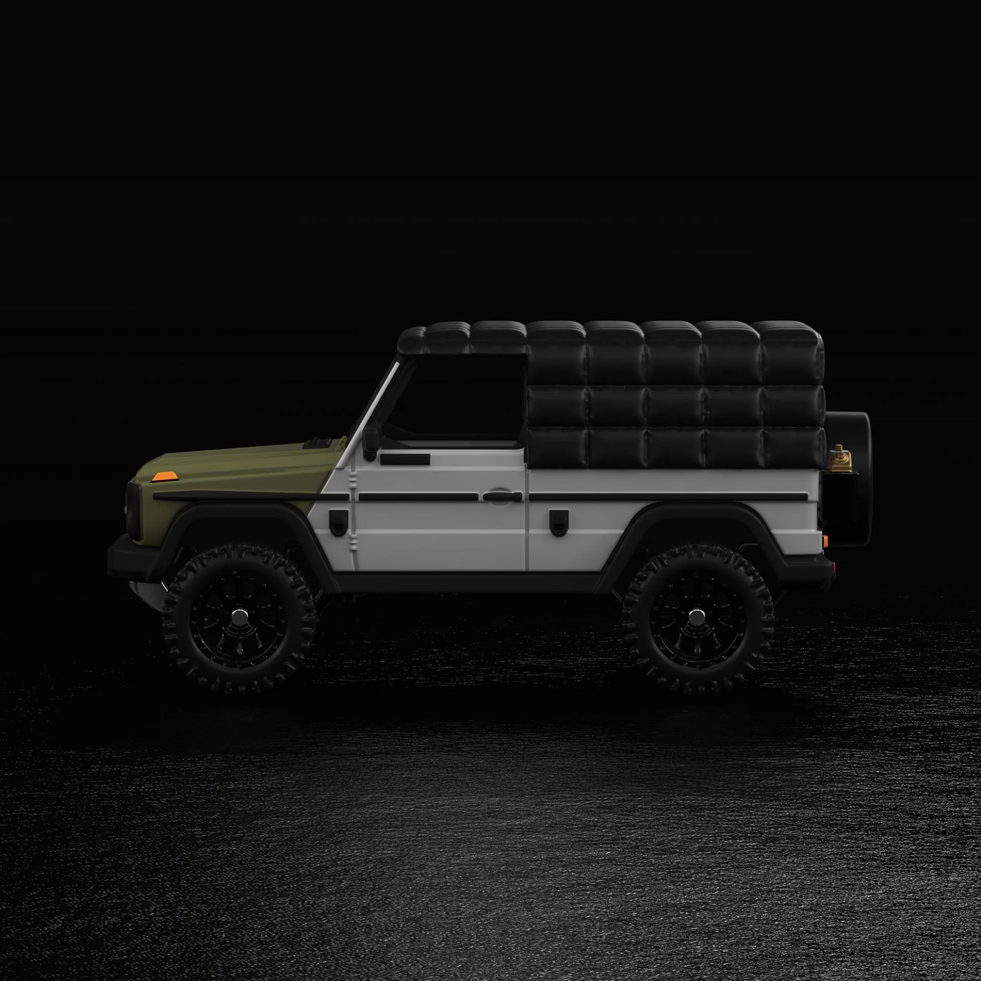 Hot Wheels x Mercedes-Benz Project G-class Past II Future designed by NIGO