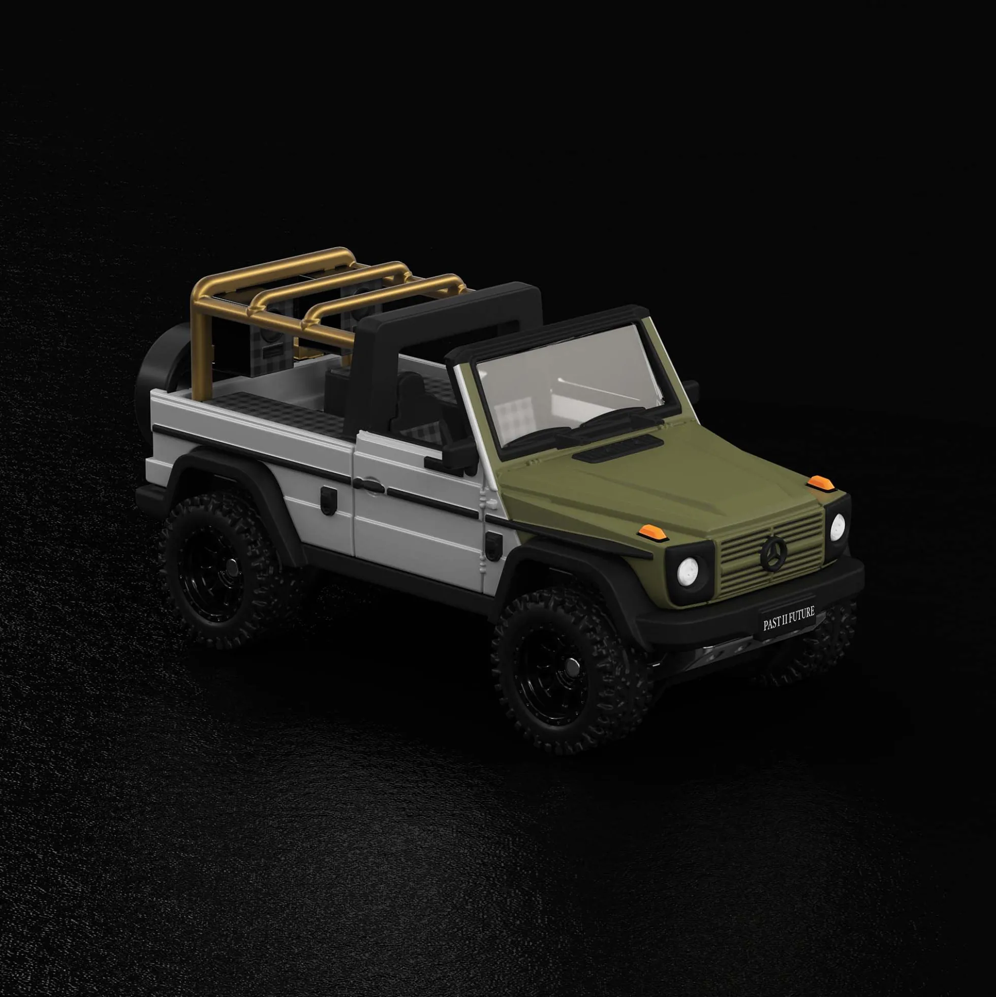 Hot Wheels x Mercedes-Benz Project G-class Past II Future designed by NIGO