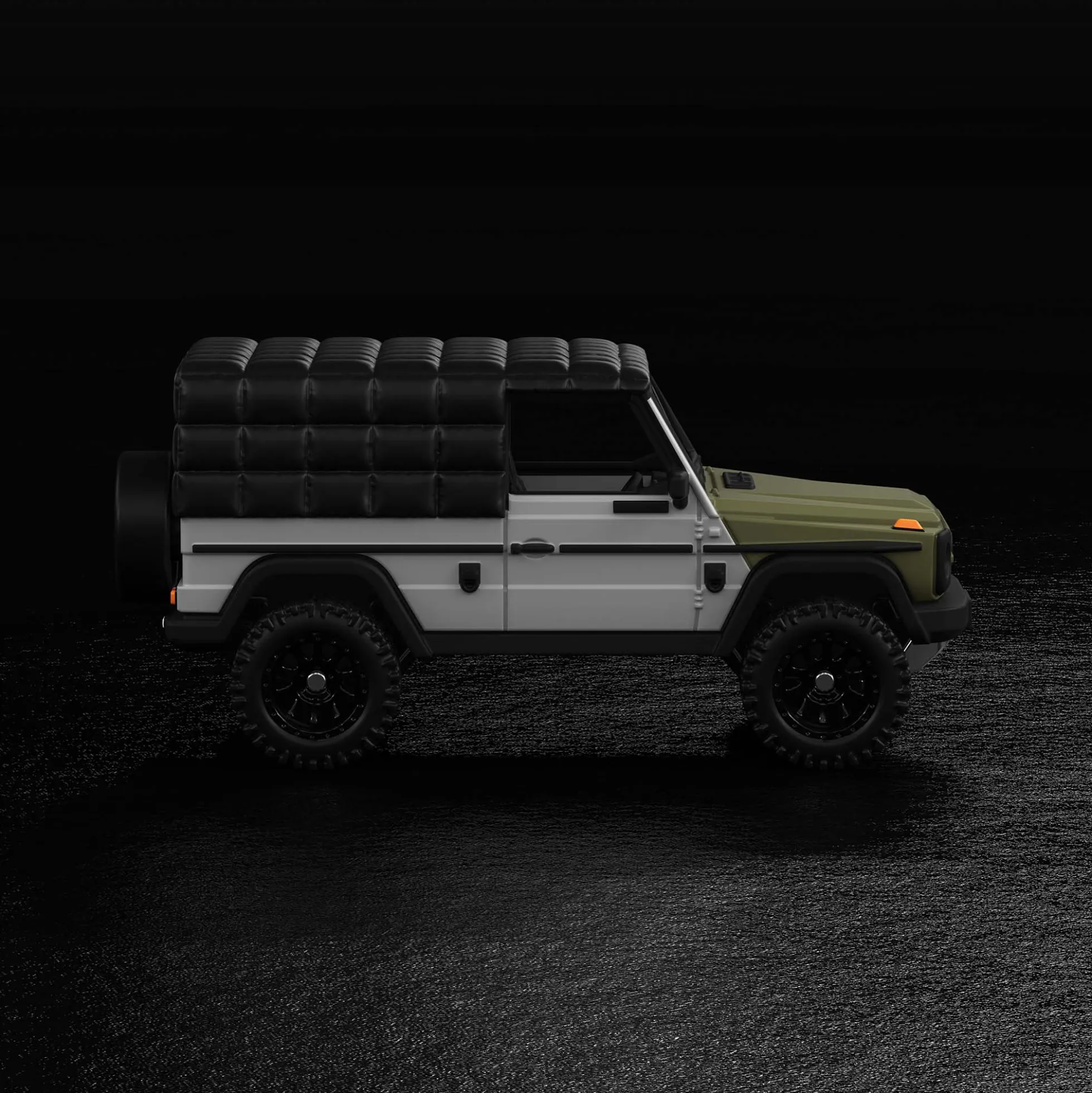 Hot Wheels x Mercedes-Benz Project G-class Past II Future designed by NIGO