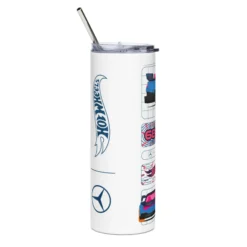 Hot Wheels x Mercedes Benz White Tumbler