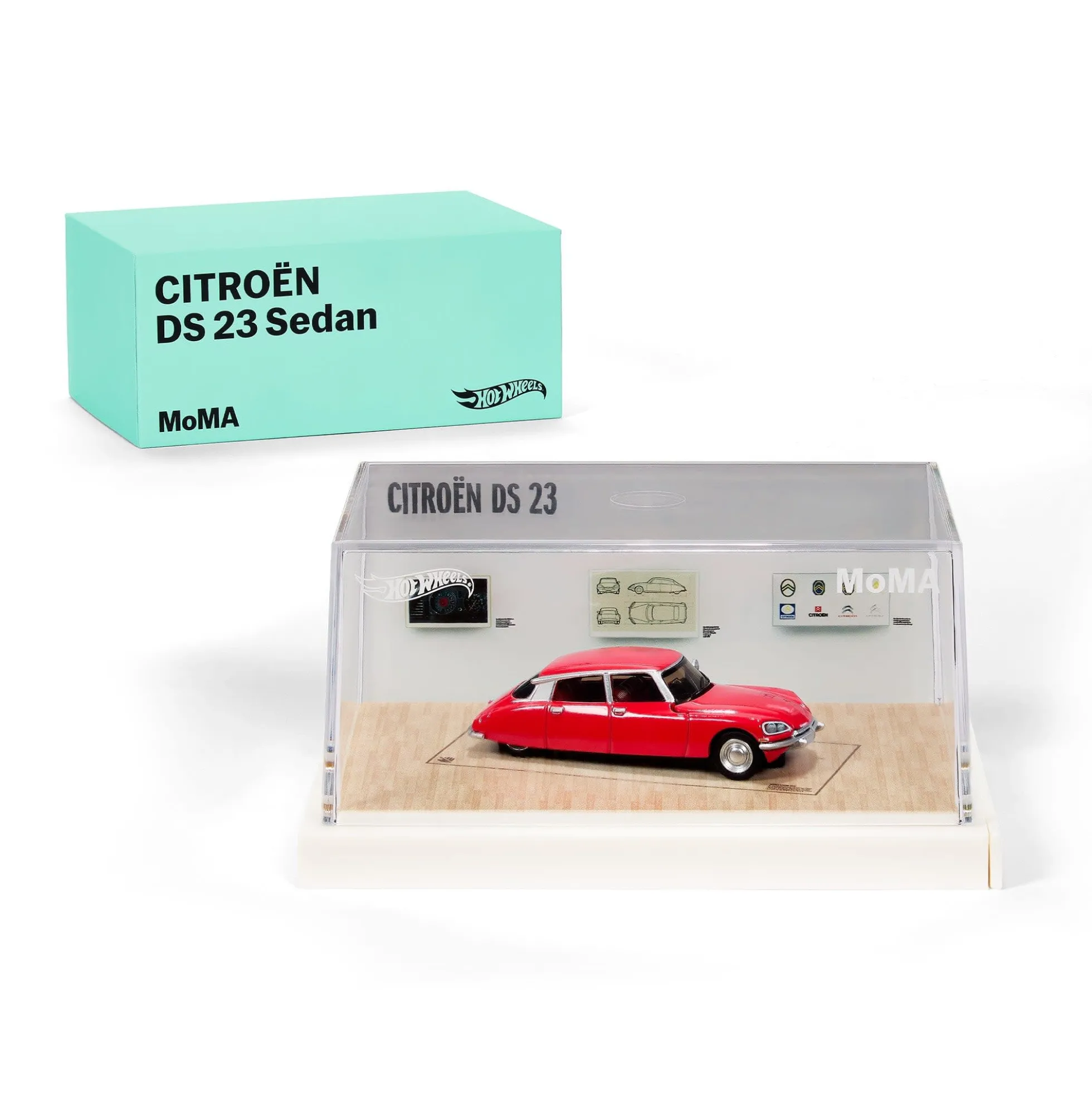 Hot Wheels x MoMA Citroën DS 23 Sedan