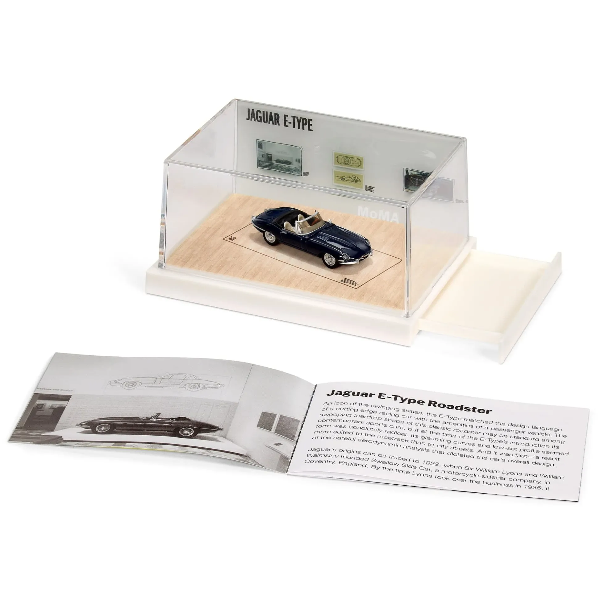 Hot Wheels x MoMA Jaguar E-Type Roadster