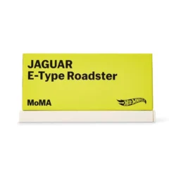 Hot Wheels x MoMA Jaguar E-Type Roadster