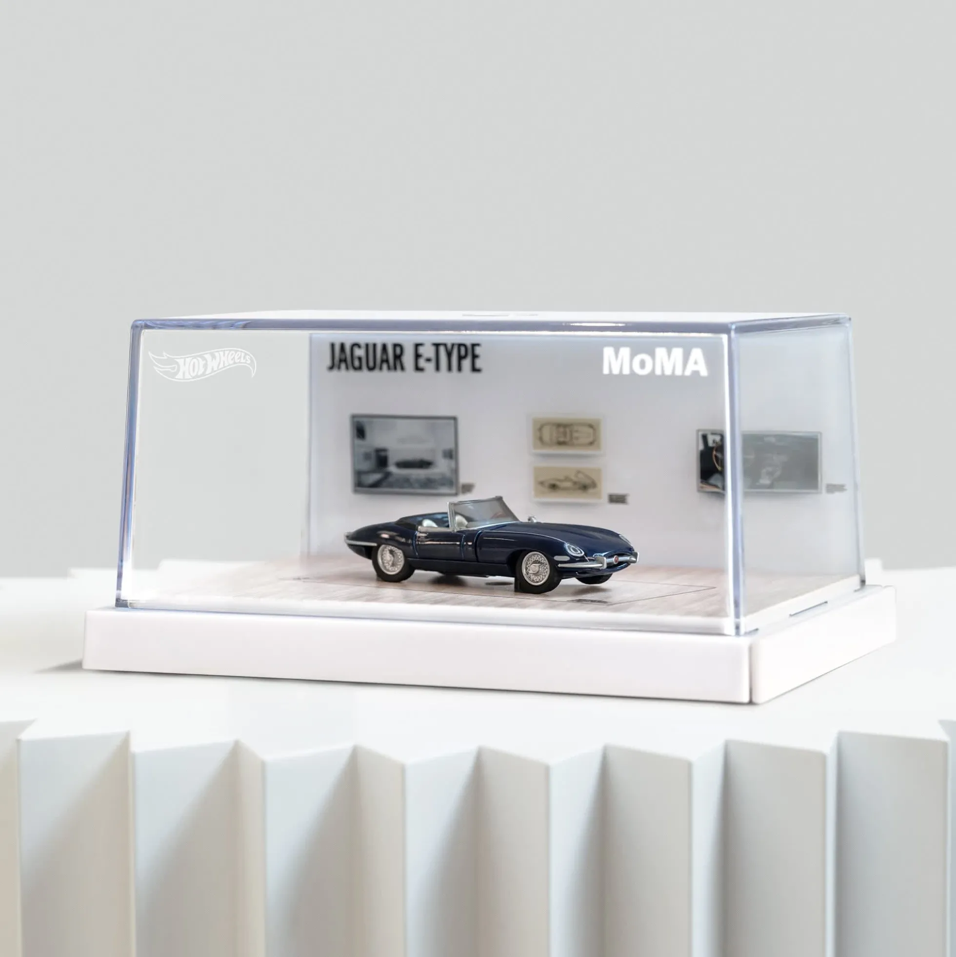 Hot Wheels x MoMA Jaguar E-Type Roadster