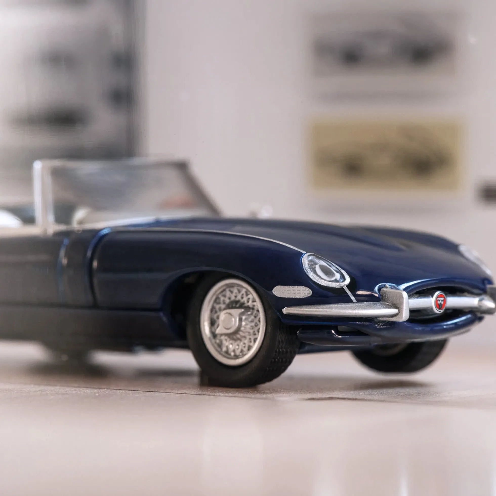 Hot Wheels x MoMA Jaguar E-Type Roadster