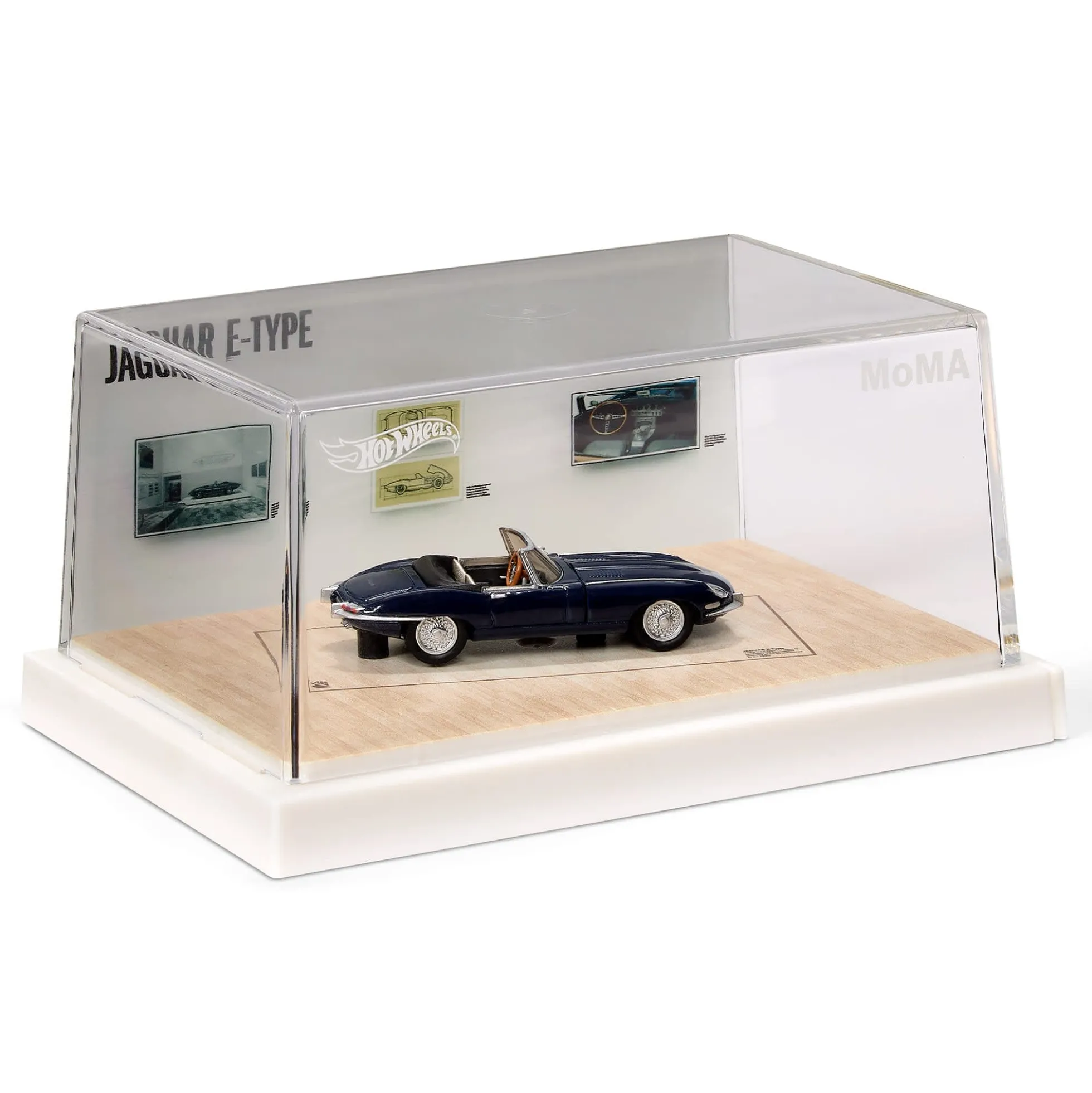 Hot Wheels x MoMA Jaguar E-Type Roadster