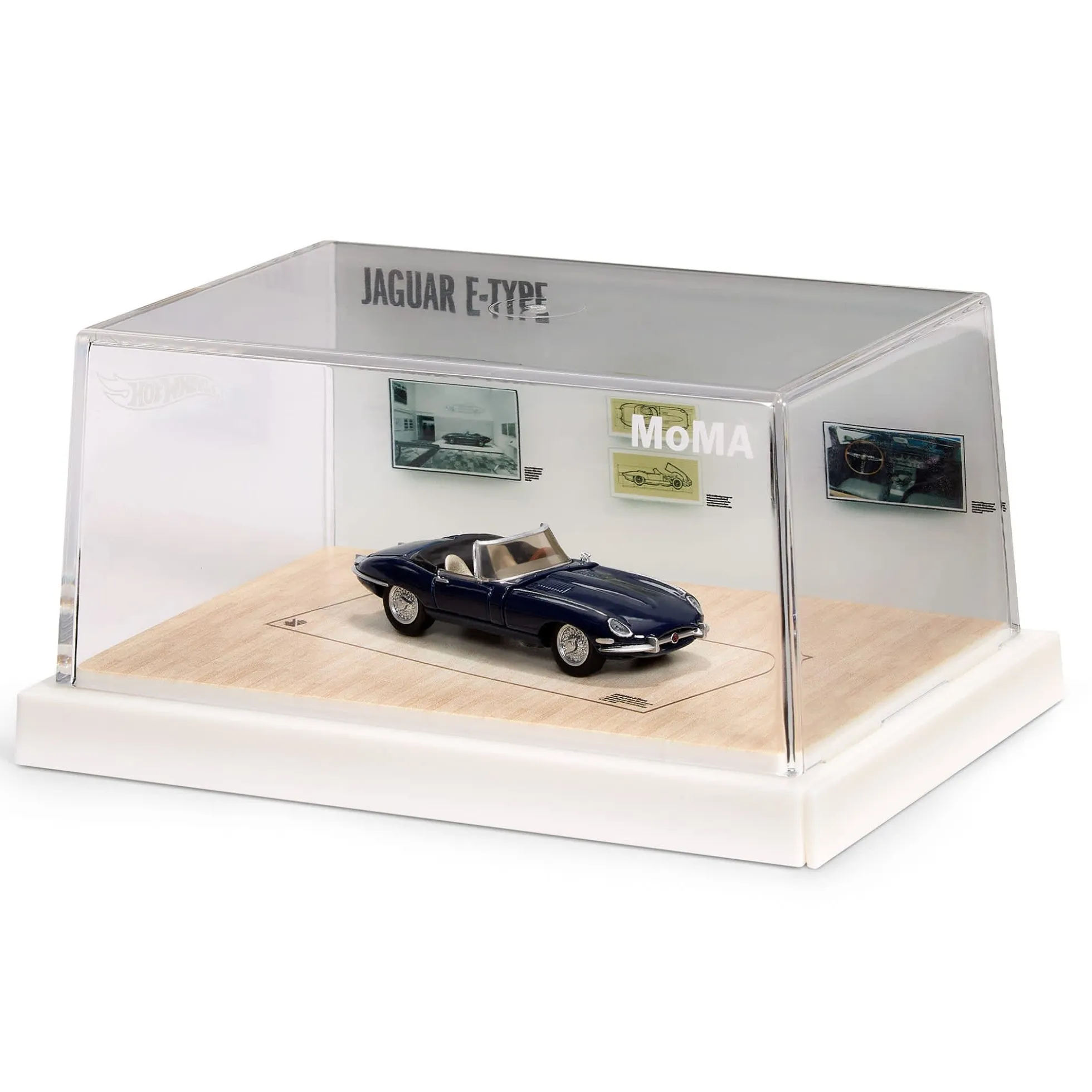Hot Wheels x MoMA Jaguar E-Type Roadster