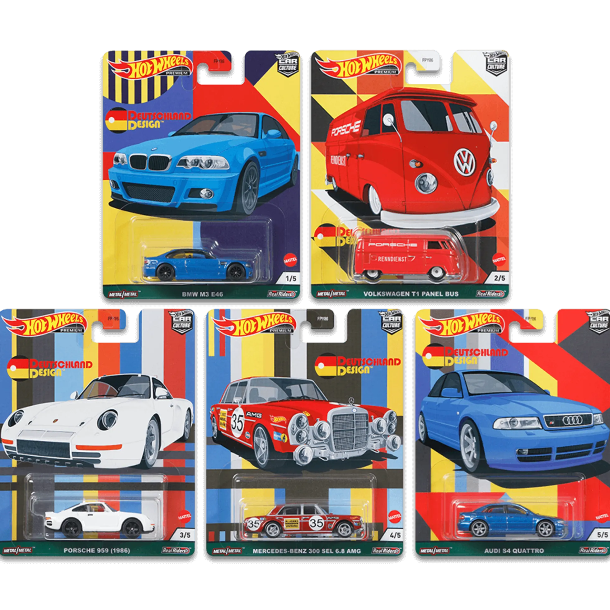 2021 HW Car Culture Mix 3: Deutschland Design