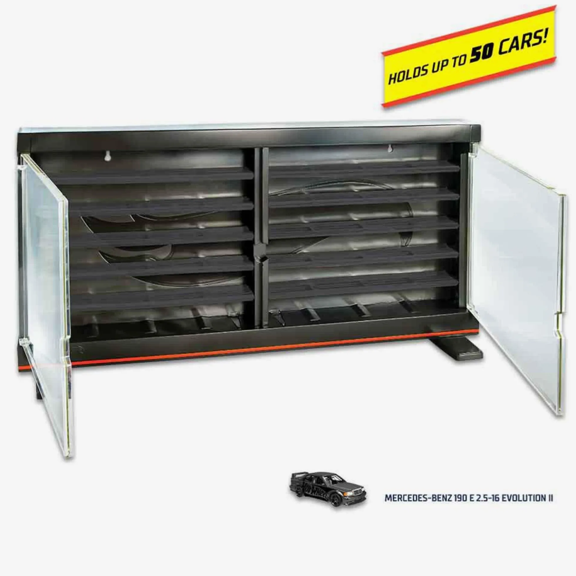 HW Display Case Plus Exclusive Mercedes-Benz 190 E 2.5-16 Evolution II