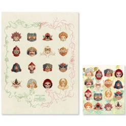 James Jean Masters of the Universe Poster and Sticker Set