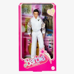 Ken Doll In White and Gold Tracksuit – Barbie The Movie