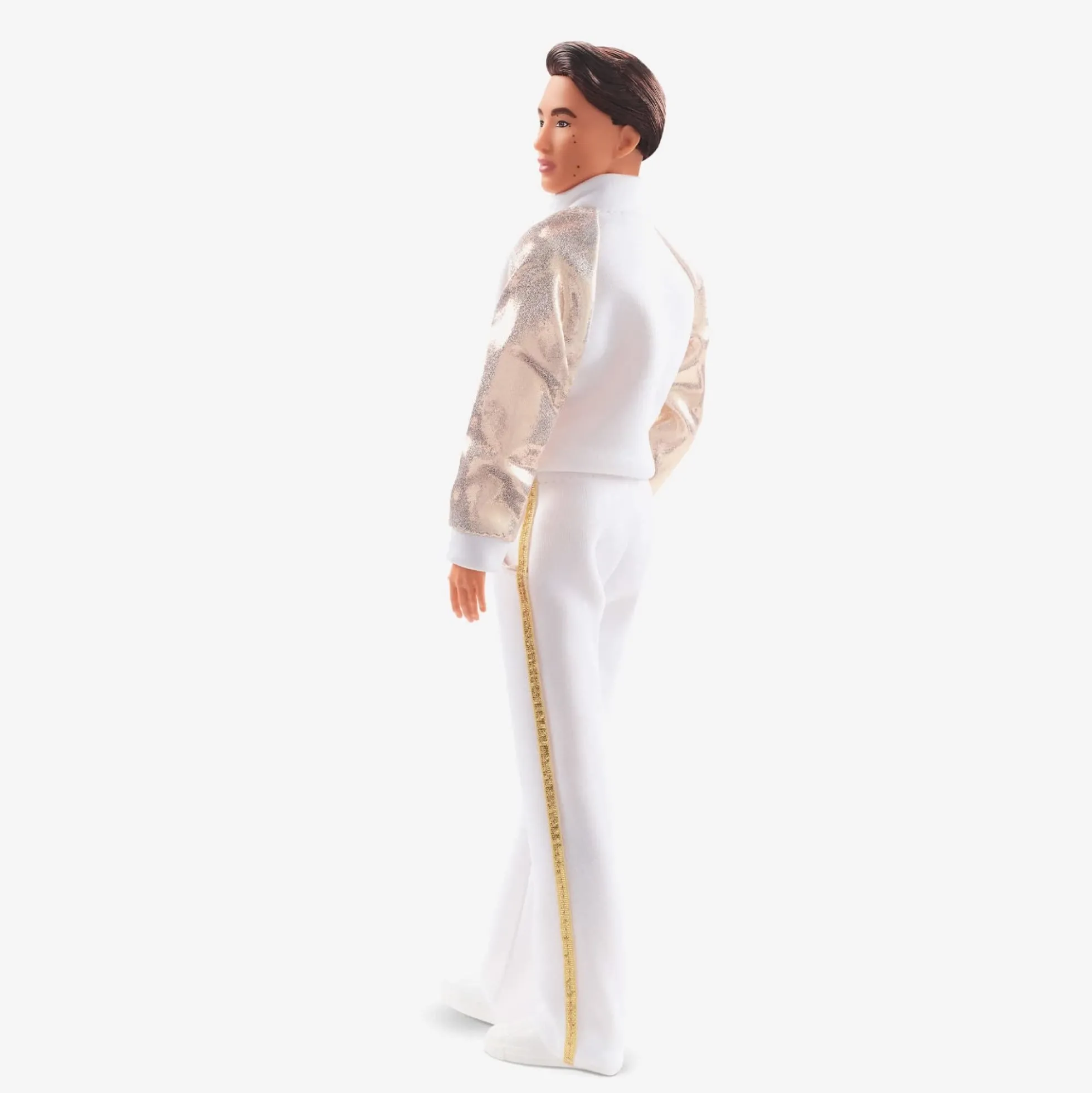 Ken Doll In White and Gold Tracksuit – Barbie The Movie