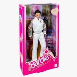 Ken Doll In White and Gold Tracksuit – Barbie The Movie