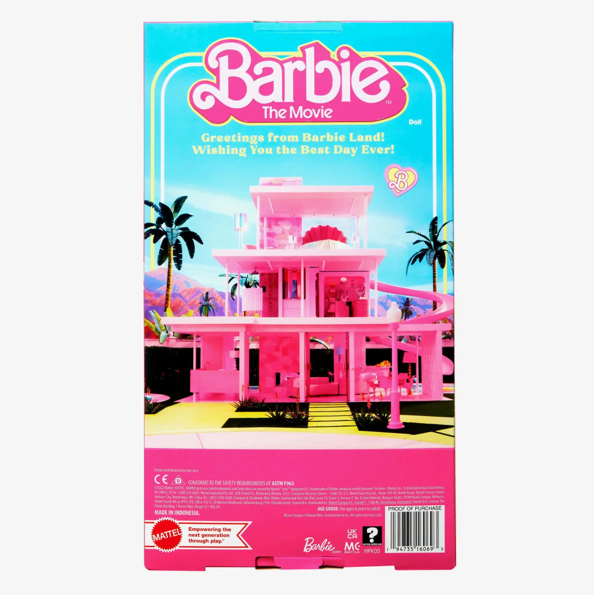 Ken Doll In White and Gold Tracksuit – Barbie The Movie