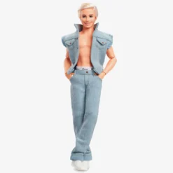 Ken Doll Wearing Denim Matching Set – Barbie The Movie