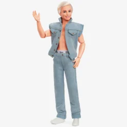 Ken Doll Wearing Denim Matching Set – Barbie The Movie