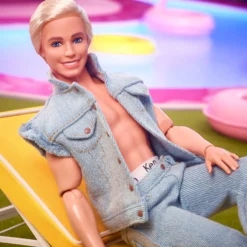 Ken Doll Wearing Denim Matching Set – Barbie The Movie
