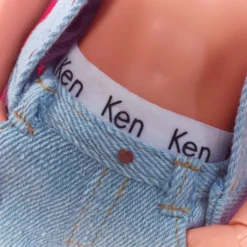 Ken Doll Wearing Denim Matching Set – Barbie The Movie