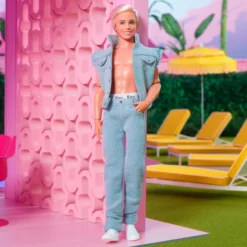 Ken Doll Wearing Denim Matching Set – Barbie The Movie