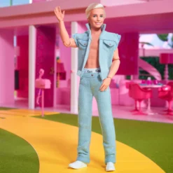 Ken Doll Wearing Denim Matching Set – Barbie The Movie