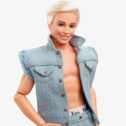 Ken Doll Wearing Denim Matching Set – Barbie The Movie