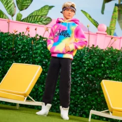 Ken Doll Wearing “I Am Kenough” Hoodie – Barbie The Movie