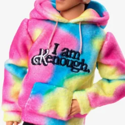 Ken Doll Wearing “I Am Kenough” Hoodie – Barbie The Movie