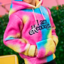 Ken Doll Wearing “I Am Kenough” Hoodie – Barbie The Movie