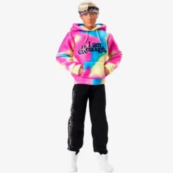 Ken Doll Wearing “I Am Kenough” Hoodie – Barbie The Movie