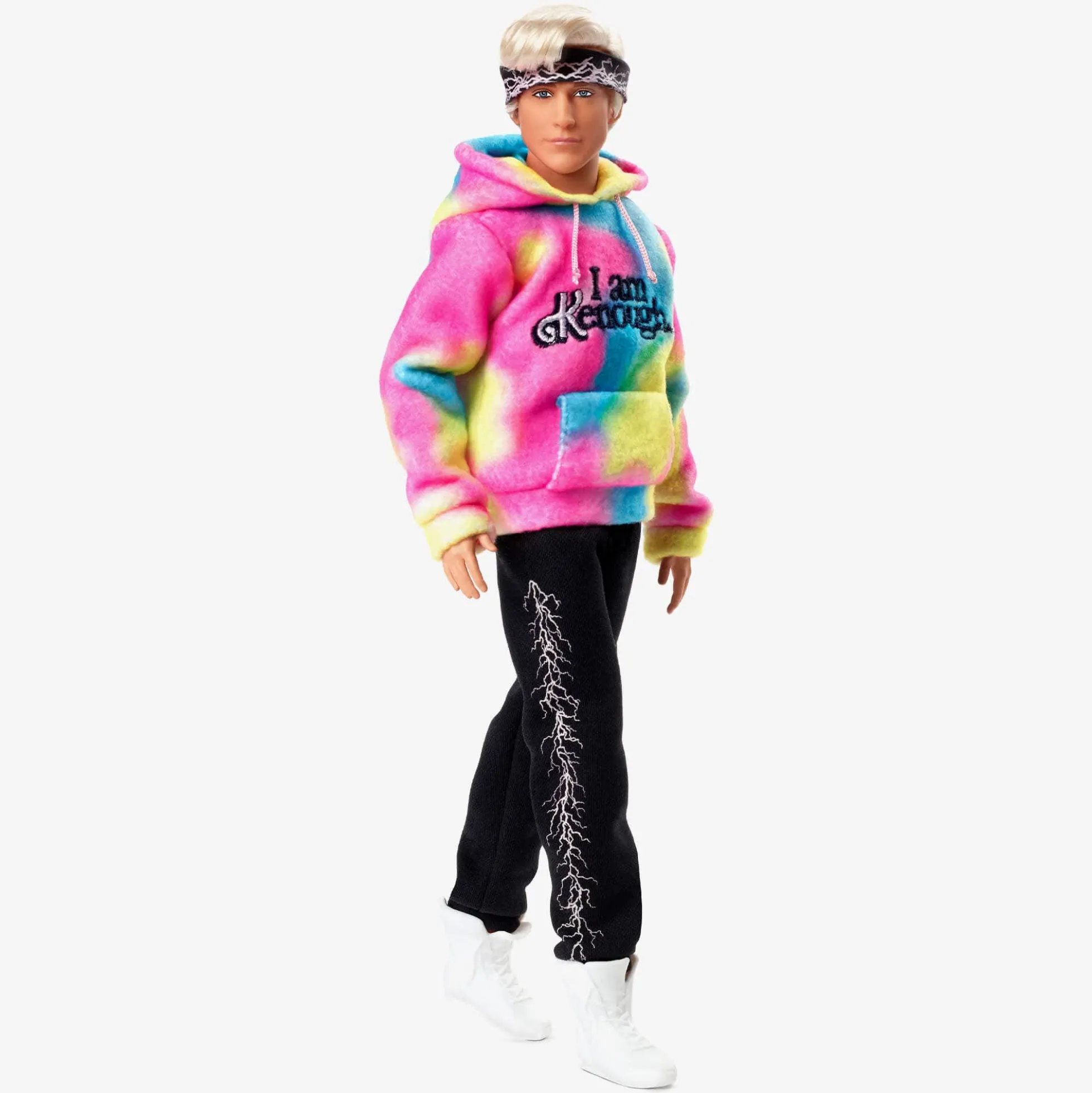Ken Doll Wearing “I Am Kenough” Hoodie – Barbie The Movie