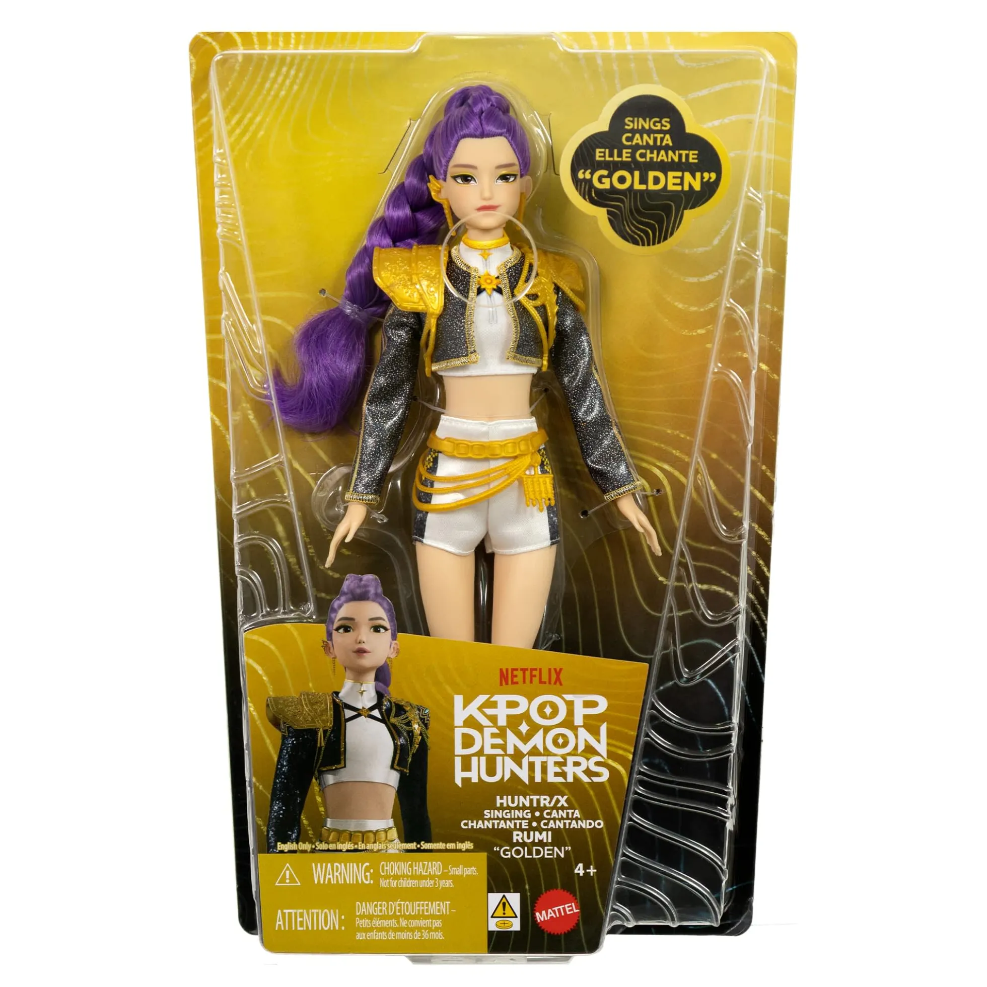 KPop Demon Hunters Singing Rumi Fashion Doll