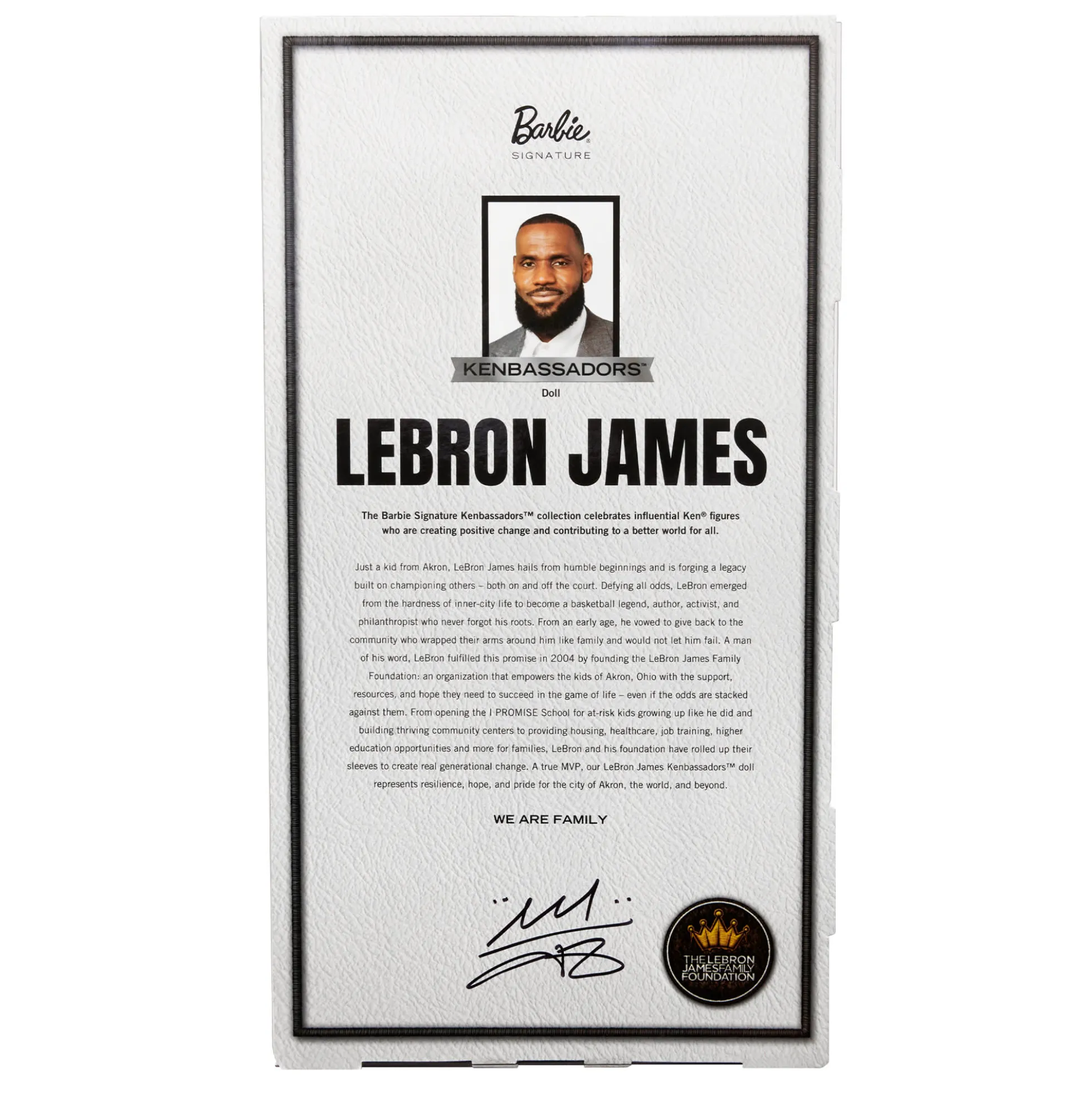 LeBron James Kenbassadors Doll
